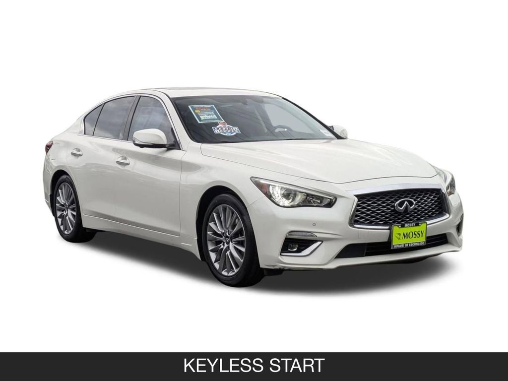 Certified 2023 INFINITI Q50 Luxe w/ Cargo Package RWD image 2