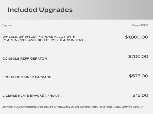 Certified 2025 Cadillac Escalade Sport Platinum w/ LPO, Floor Liner Package image 9