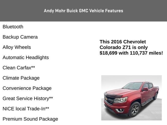Used 2016 Chevrolet Colorado Z71 image 4