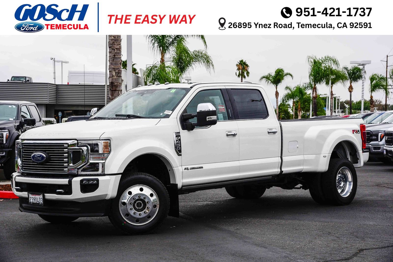 Used 2021 Ford F450 Platinum w/ FX4 Off-Road Package