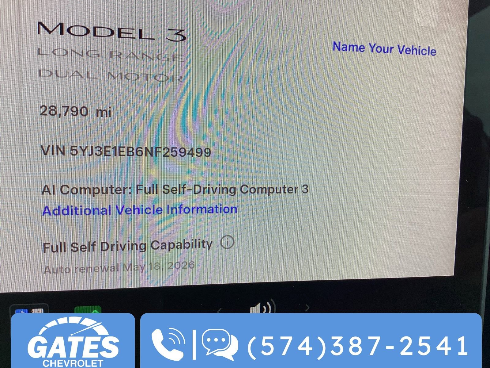 Used 2022 Tesla Model 3 Long Range AWD/4WD image 4