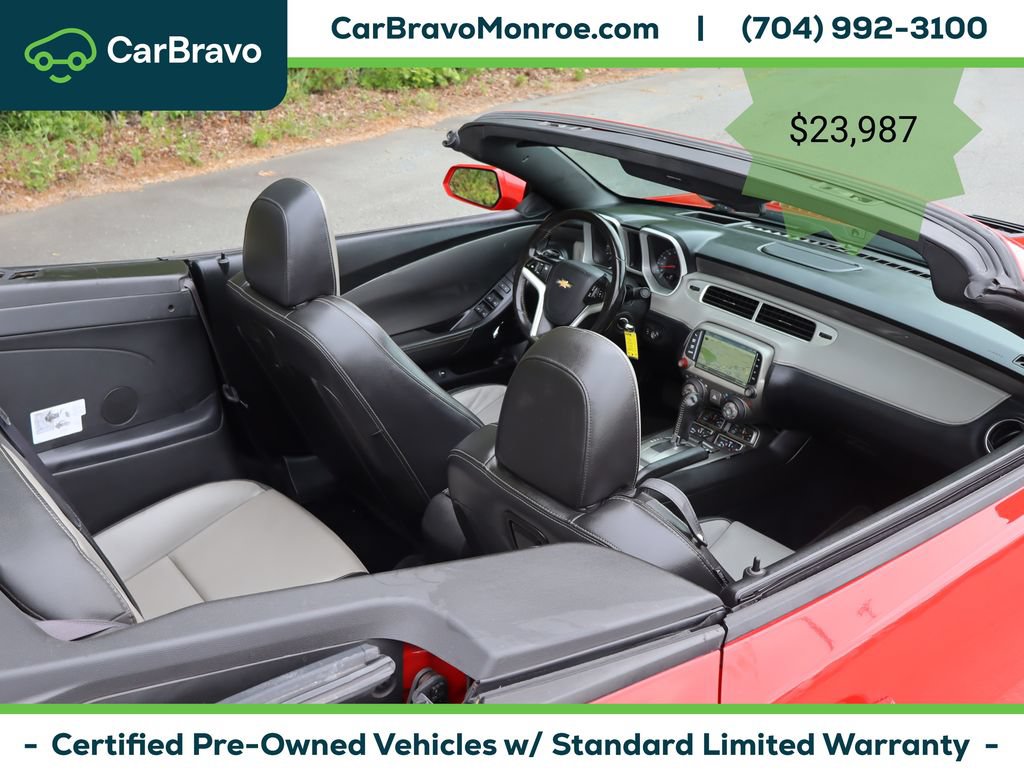 Certified 2015 Chevrolet Camaro SS w/ RS Package RWD image 49
