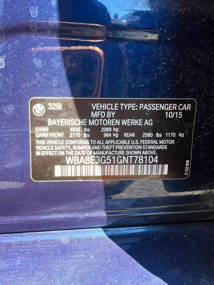 Used 2016 BMW 328i xDrive Sedan AWD/4WD image 33