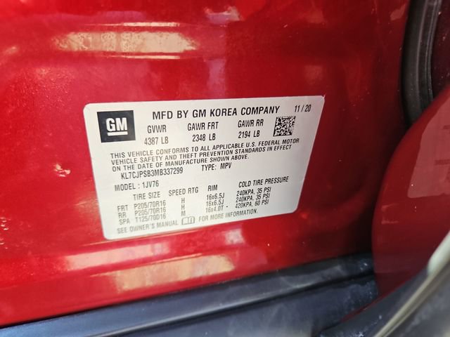 Used 2021 Chevrolet Trax LT w/ LT Convenience Package image 29