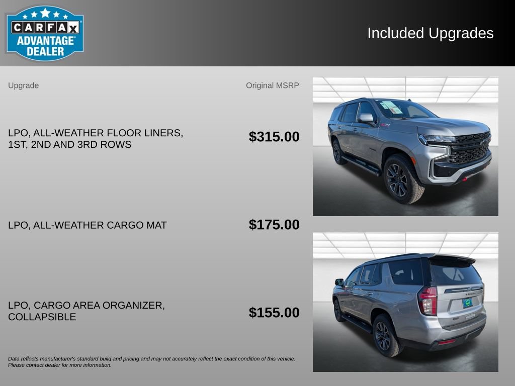 Used 2023 Chevrolet Tahoe Z71 w/ Luxury Package AWD/4WD image 6