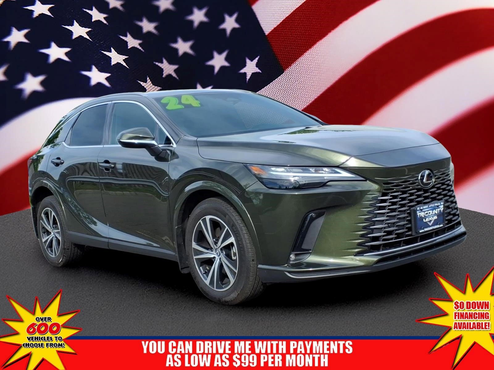 Certified 2024 Lexus RX 350 Premium w/ Accessory Package (Z1) AWD/4WD image 1