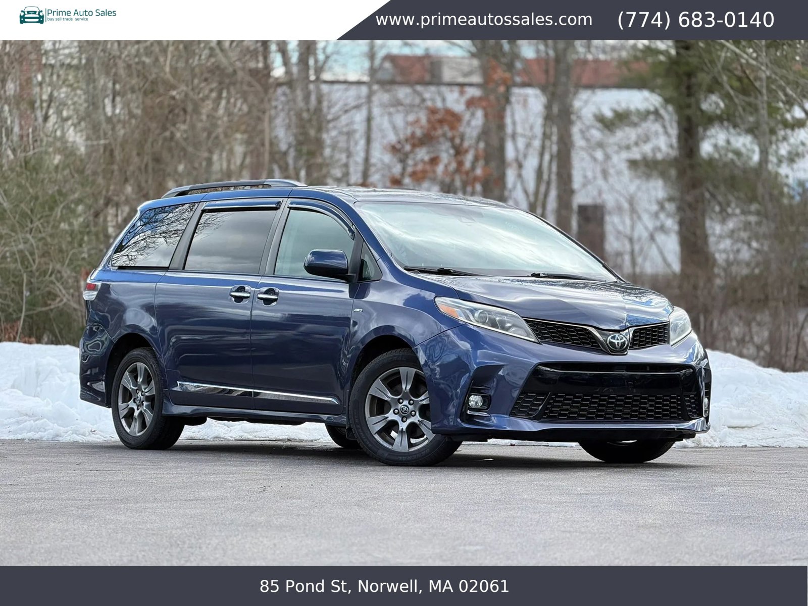 Used 2019 Toyota Sienna SE w/ SE Preferred Package AWD/4WD image 1