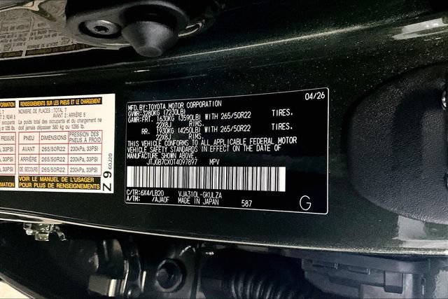 New 2026 Lexus LX 600 4WD w/ Luxury Package image 14