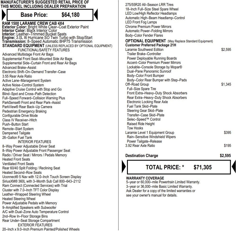 New 2026 RAM 1500 Laramie w/ Laramie Southwest Edition image 2