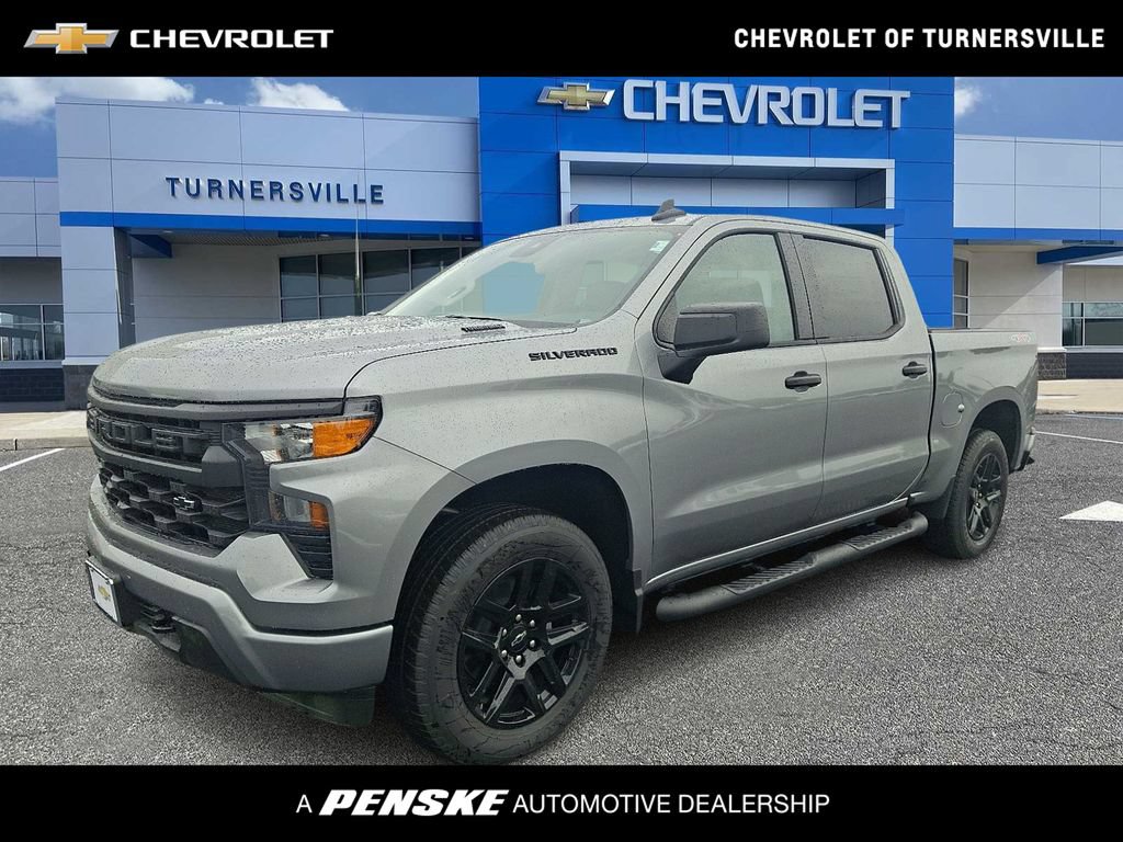 New 2026 Chevrolet Silverado 1500 Custom w/ LPO, Dark Essentials Package AWD/4WD video 1