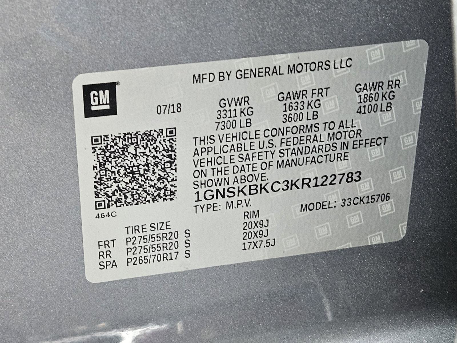 Used 2019 Chevrolet Tahoe LT w/ LT Signature Package image 36