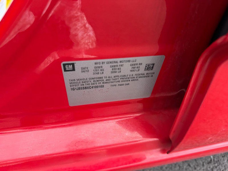 Used 2012 Chevrolet Sonic LTZ FWD image 22