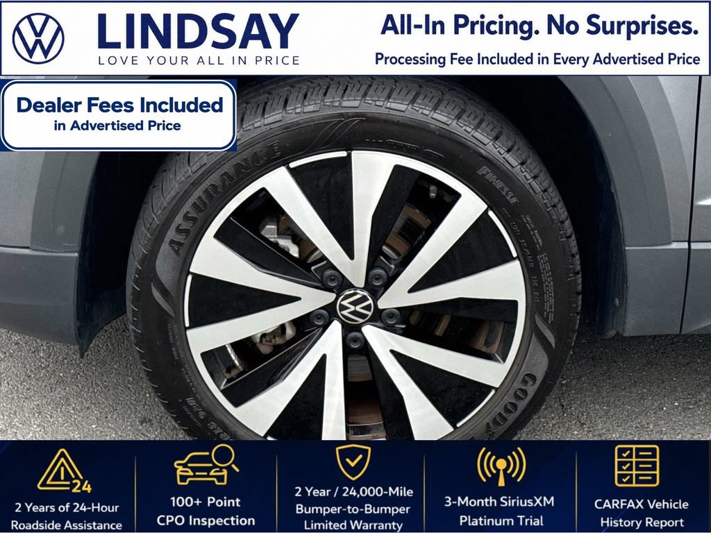 Certified 2023 Volkswagen Taos SE w/ Panoramic Sunroof Package FWD image 9