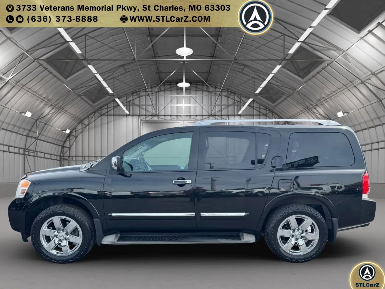 Used 2014 Nissan Armada Platinum w/ 2nd Row Captain Seat Package image 6