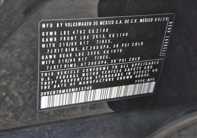 Certified 2025 Volkswagen Tiguan S FWD image 23