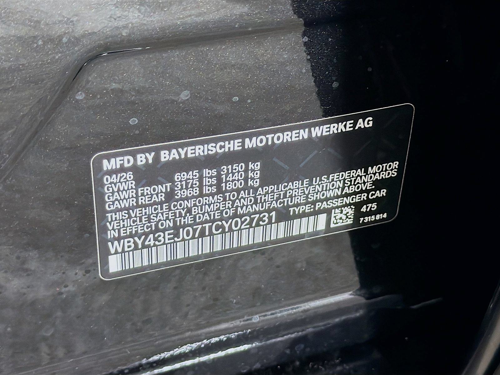 New 2026 BMW i7 xDrive60 w/ M Sport Package RWD image 34