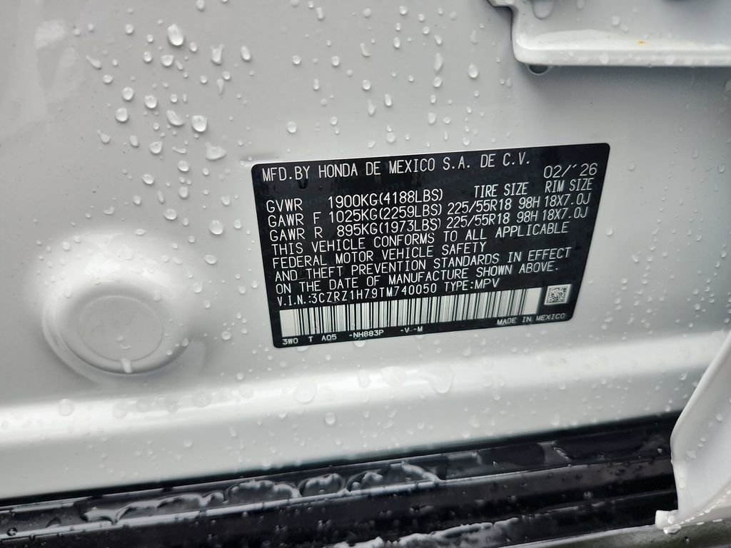 New 2026 Honda HR-V EX-L image 36