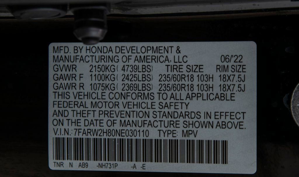 Used 2022 Honda CR-V EX-L image 20