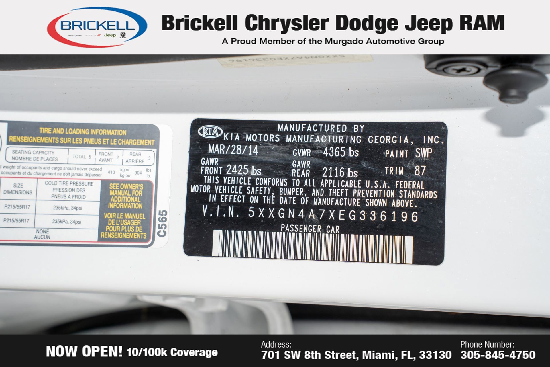 Used 2014 Kia Optima EX w/ Paint Protection Film Package image 36