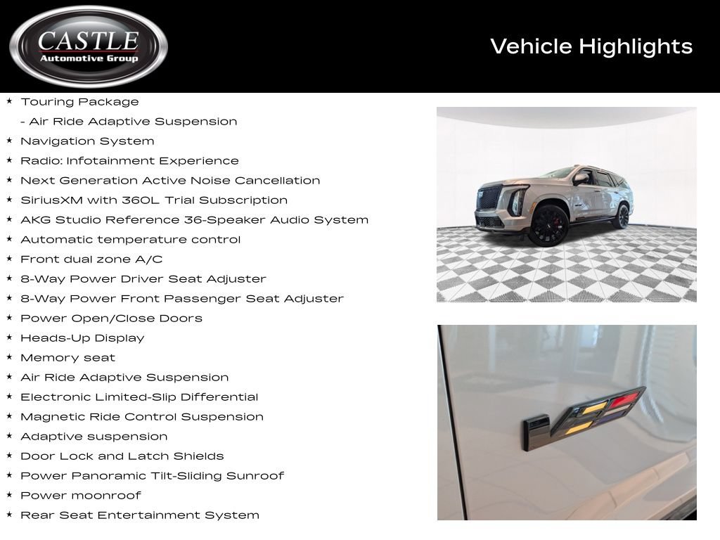 Certified 2025 Cadillac Escalade V AWD/4WD image 12
