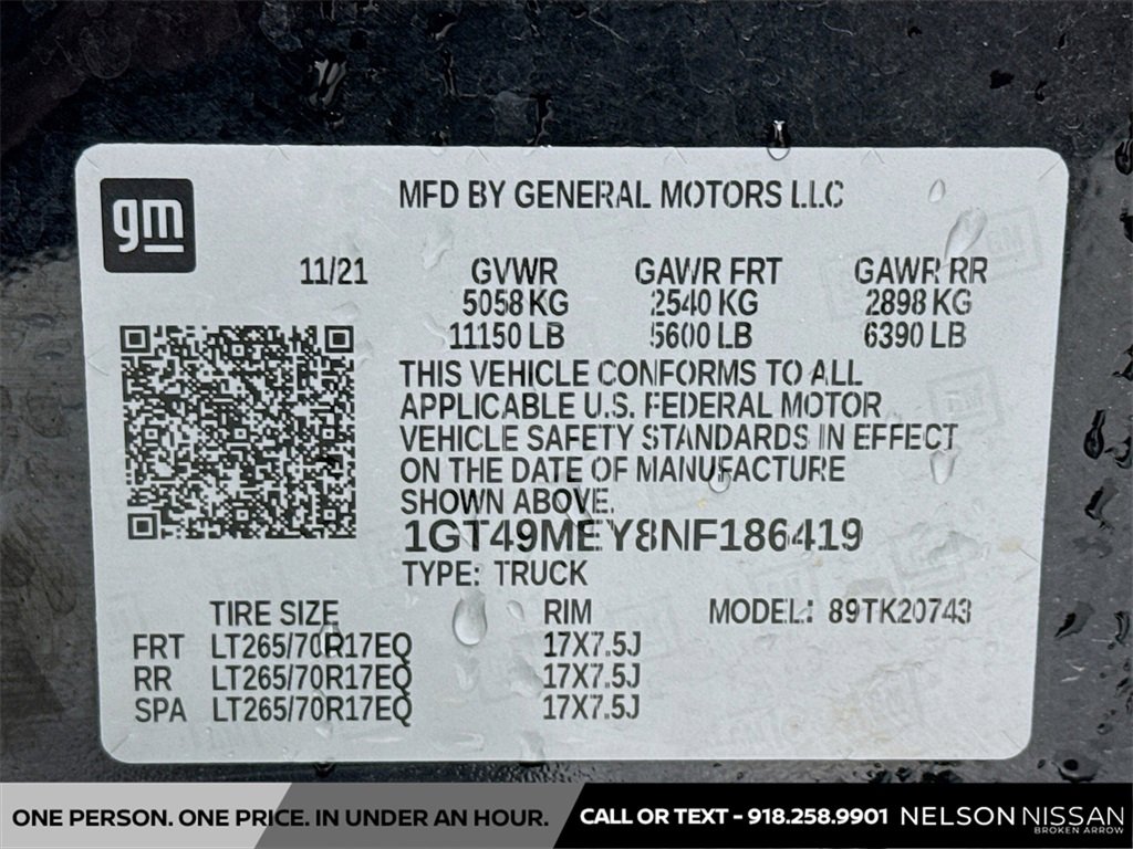 Used 2022 GMC Sierra 2500 SLE w/ Gooseneck/5TH Wheel Package image 29