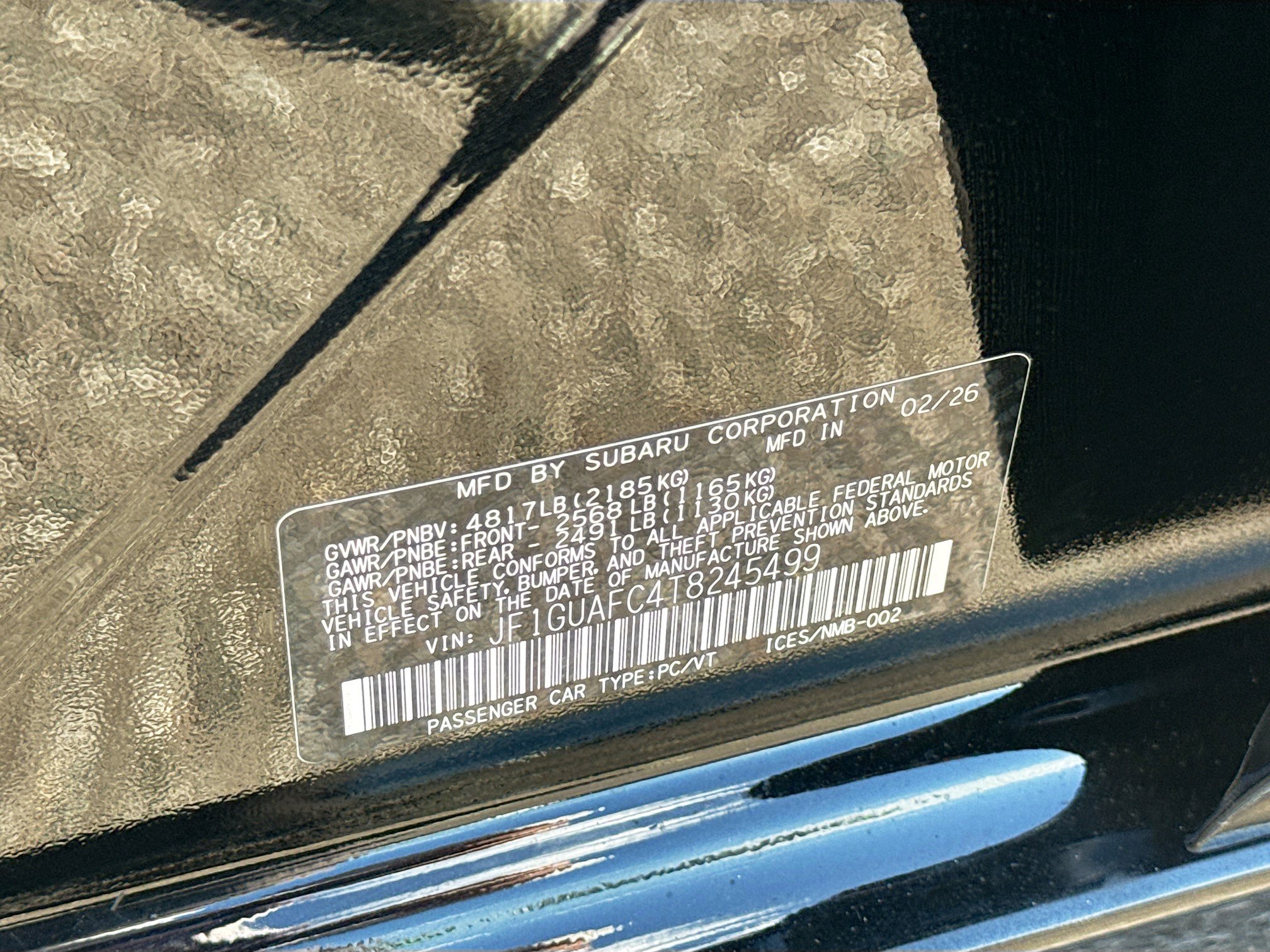 New 2026 Subaru Impreza 2.0i Sport AWD/4WD image 41