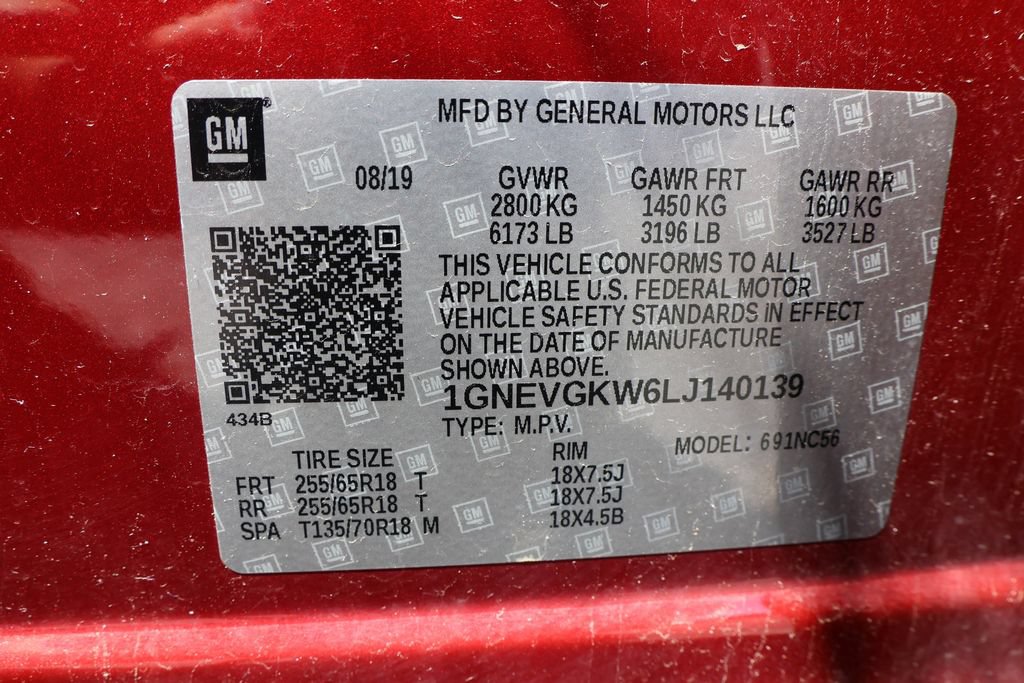 Used 2020 Chevrolet Traverse LT AWD/4WD image 41
