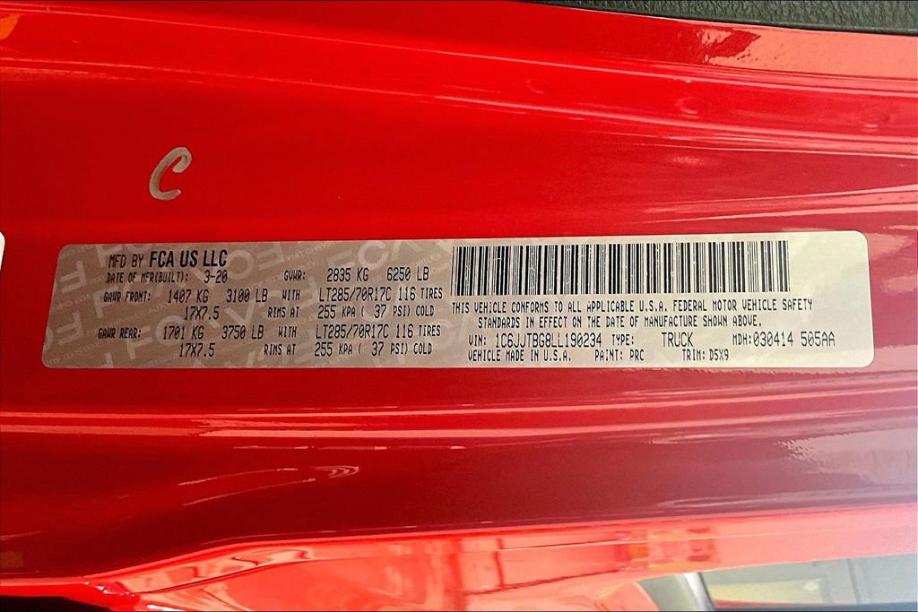 Used 2020 Jeep Gladiator Rubicon image 30