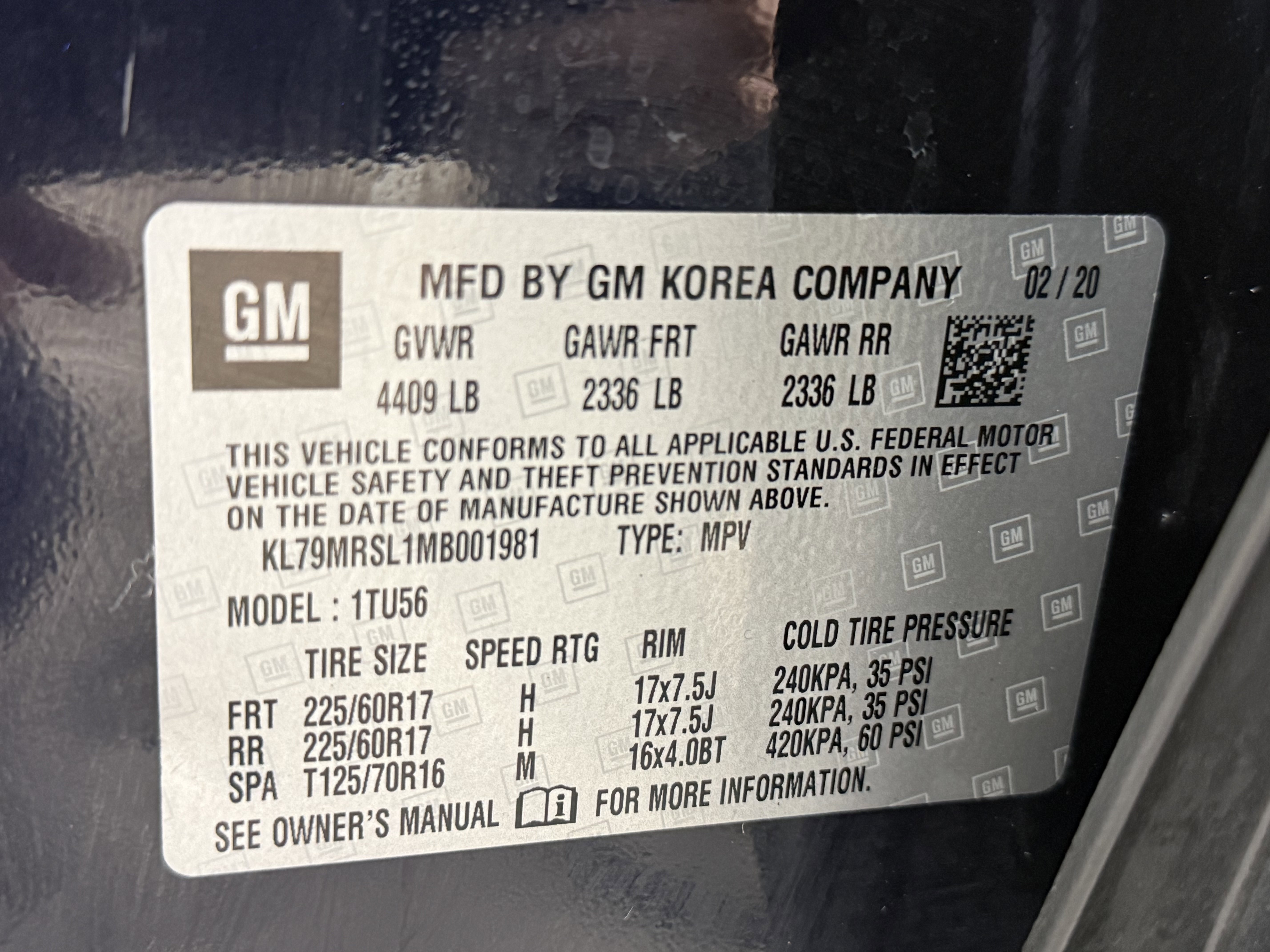 Certified 2021 Chevrolet TrailBlazer LT w/ Convenience Package image 26