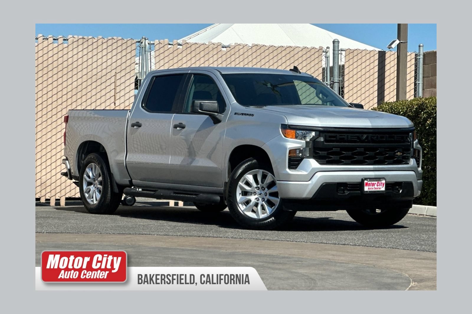 Certified 2022 Chevrolet Silverado 1500 Custom RWD image 1