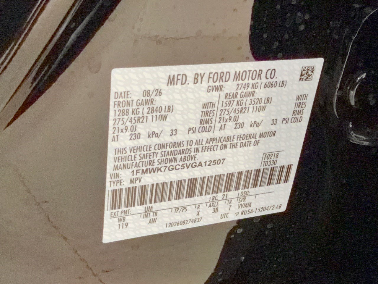 New 2027 Ford Explorer ST w/ Sun And Sound Package RWD image 31