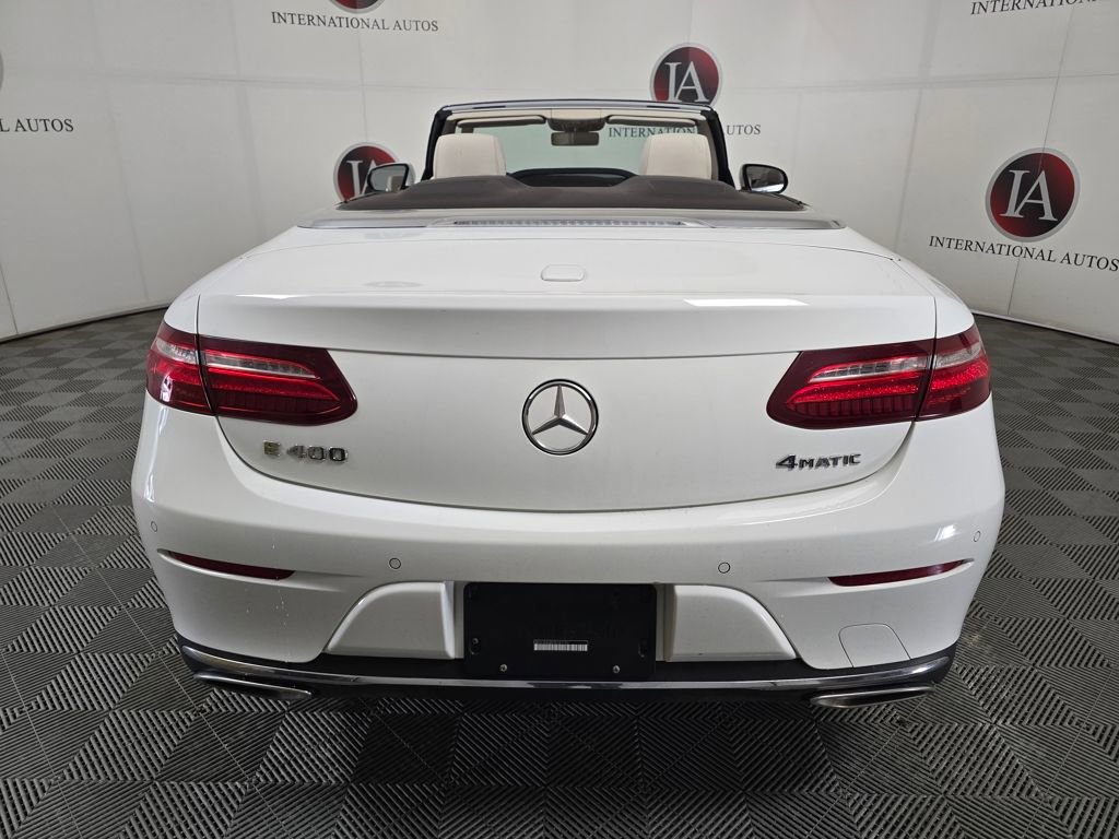 Used 2018 Mercedes-Benz E 400 4MATIC Cabriolet image 12