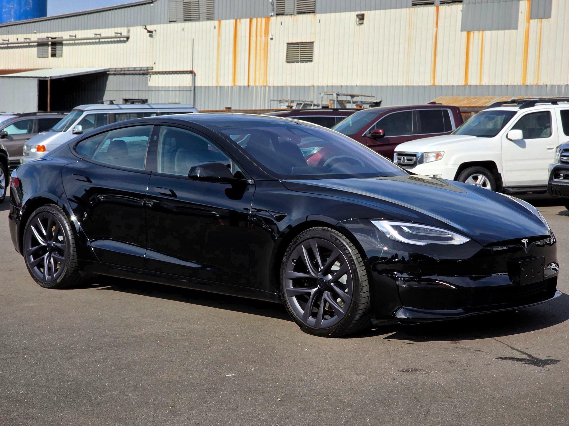 Used 2021 Tesla Model S Plaid AWD/4WD image 1