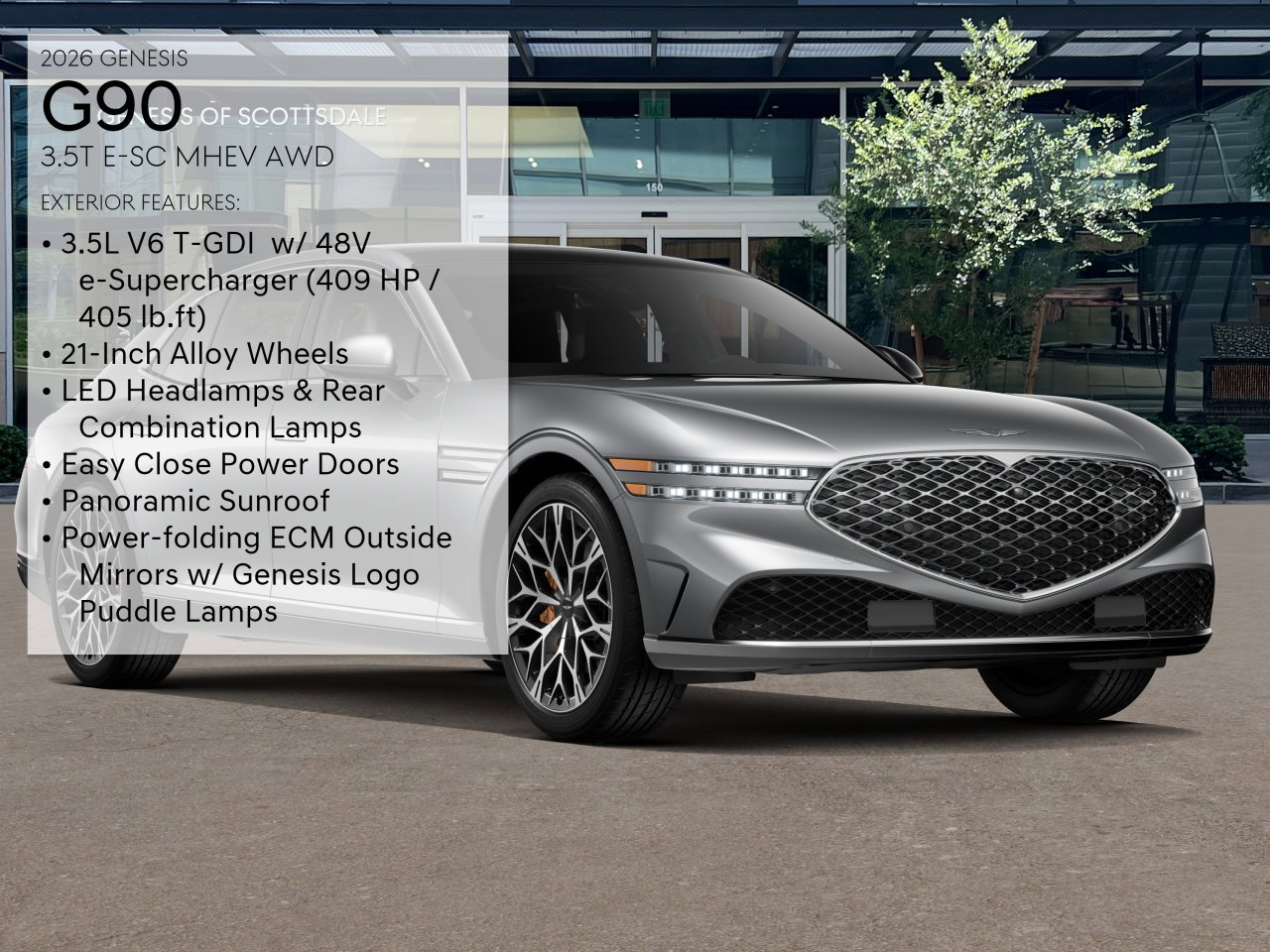 New 2026 Genesis G90 3.5T AWD/4WD image 3