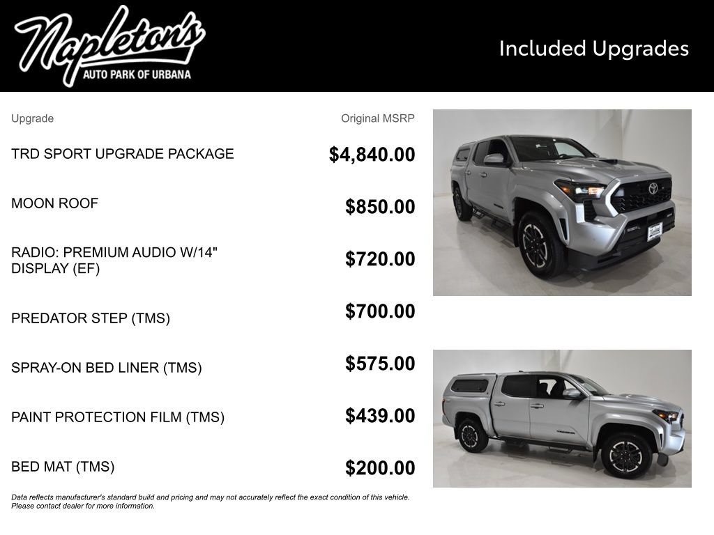 Used 2025 Toyota Tacoma TRD Sport w/ TRD Sport Upgrade Package AWD/4WD image 28