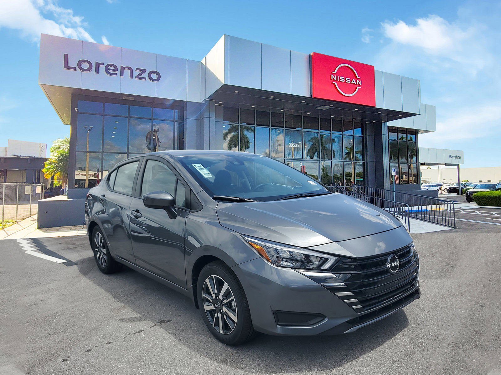 New 2025 Nissan Versa SV w/ Trunk Package image 3