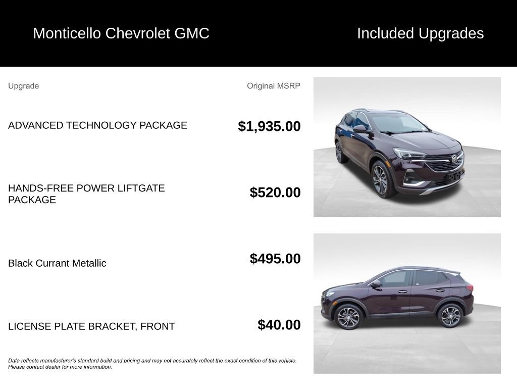 Used 2020 Buick Encore GX Essence w/ Advanced Technology Package image 5