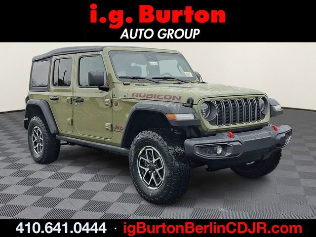 New 2025 Jeep Wrangler Unlimited Rubicon w/ Convenience Group