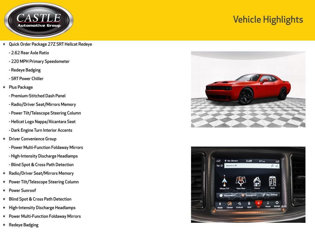 Used 2021 Dodge Challenger SRT Hellcat Redeye RWD image 4
