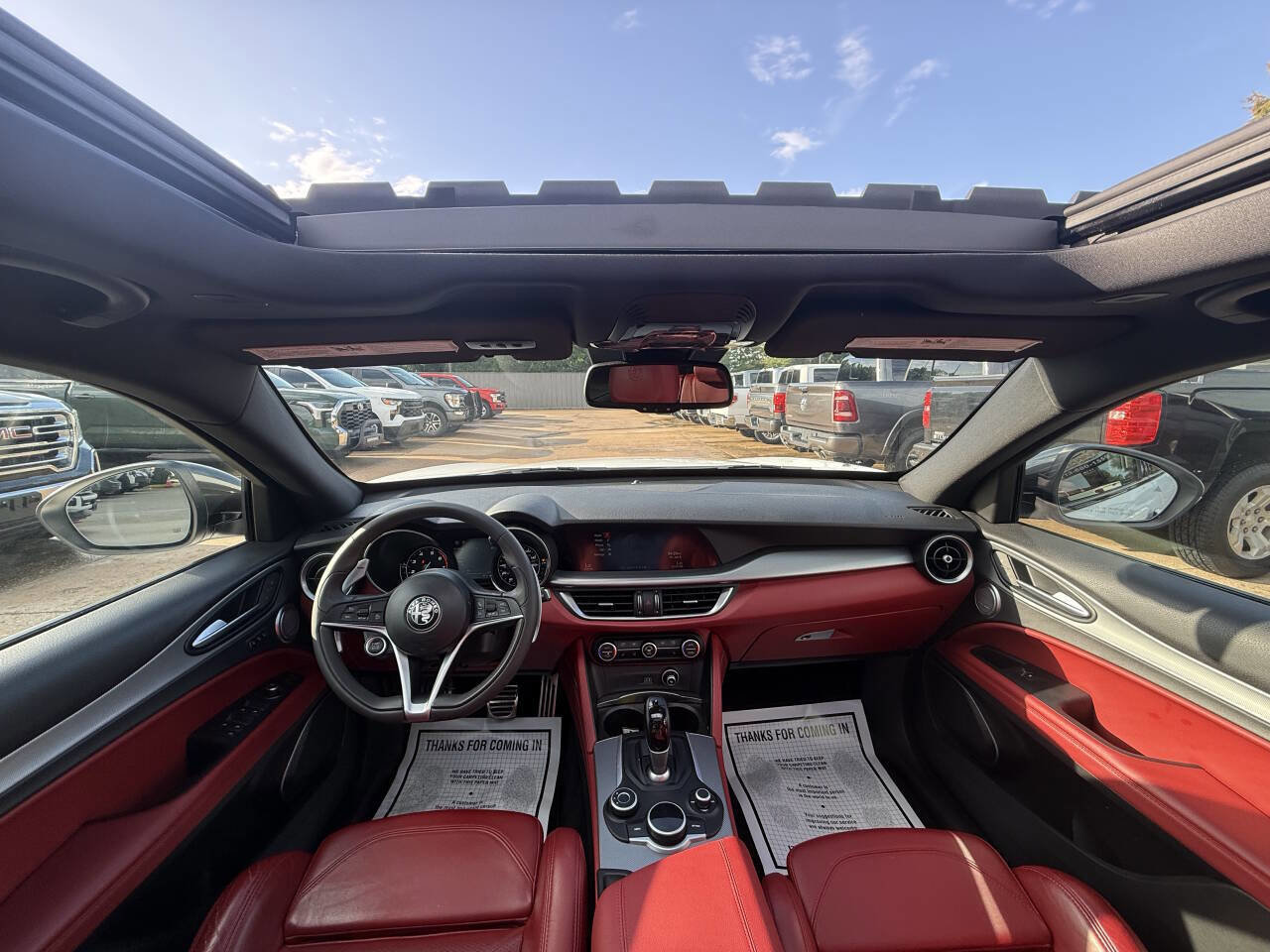 Used 2019 Alfa Romeo Stelvio Ti Sport w/ Quick Order Package 22S Sport AWD/4WD image 18