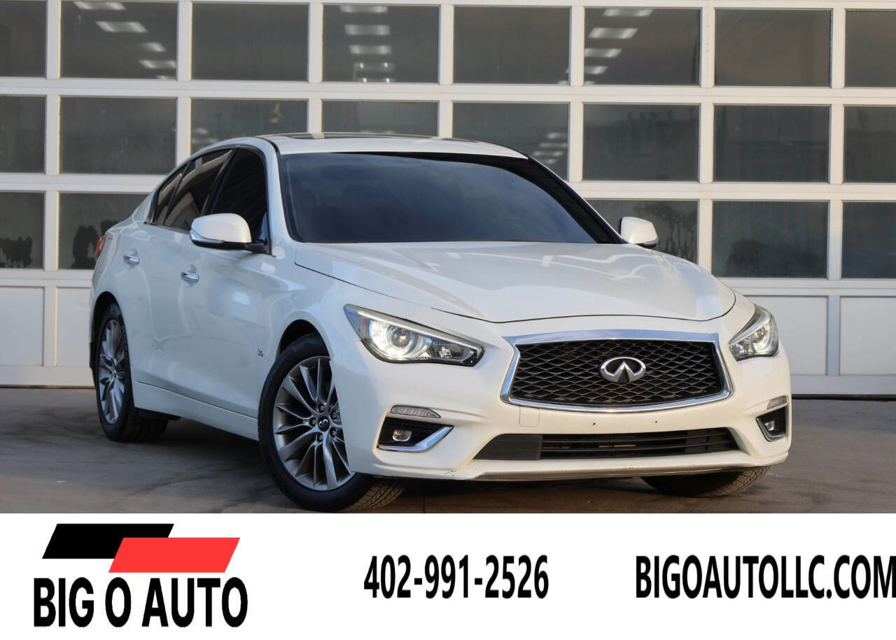 Used 2019 INFINITI Q50 Luxe w/ Essential Package (3.0T Luxe) image 1