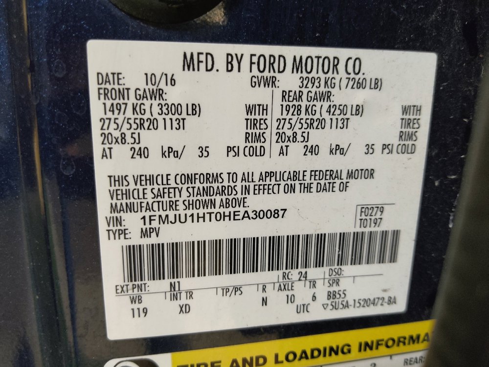 Used 2017 Ford Expedition XLT w/ Equipment Group 202A RWD image 33