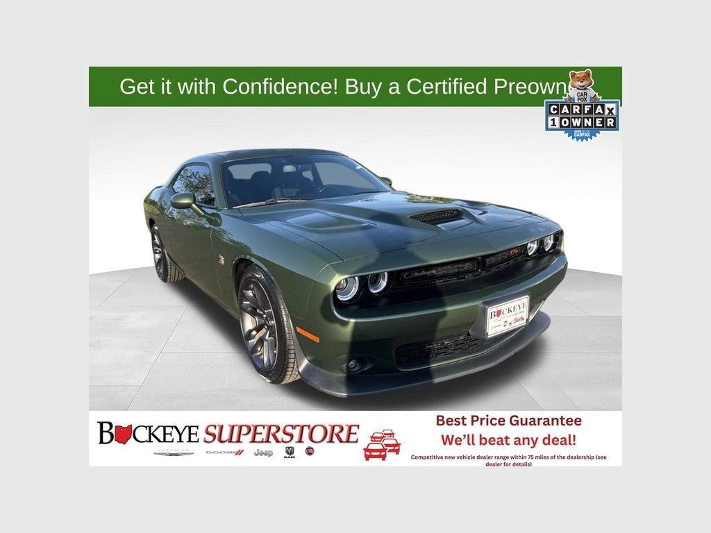 Certified 2020 Dodge Challenger R/T Scat Pack