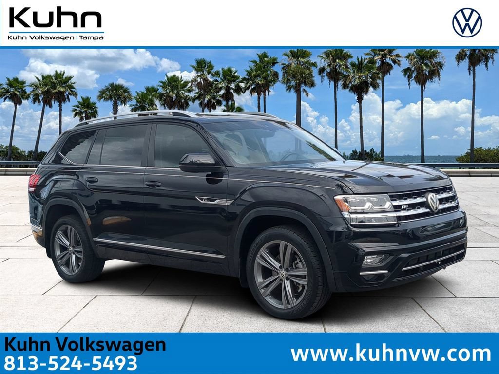 Used 2019 Volkswagen Atlas SEL R-Line AWD/4WD image 1