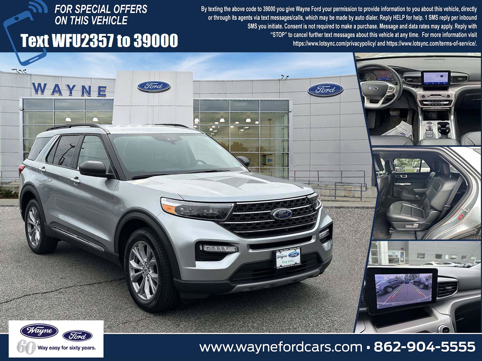 Certified 2023 Ford Explorer XLT w/ Equipment Group 202A