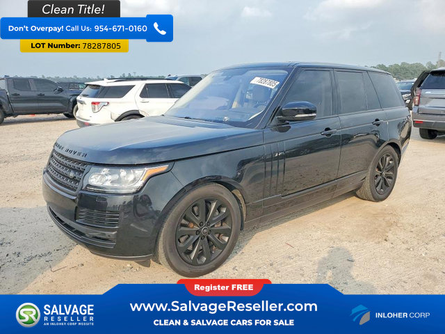 Used 2016 Land Rover Range Rover HSE