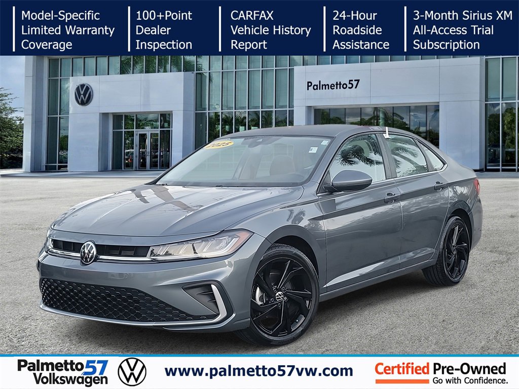 Used 2025 Volkswagen Jetta SE w/ Black Wheel Package