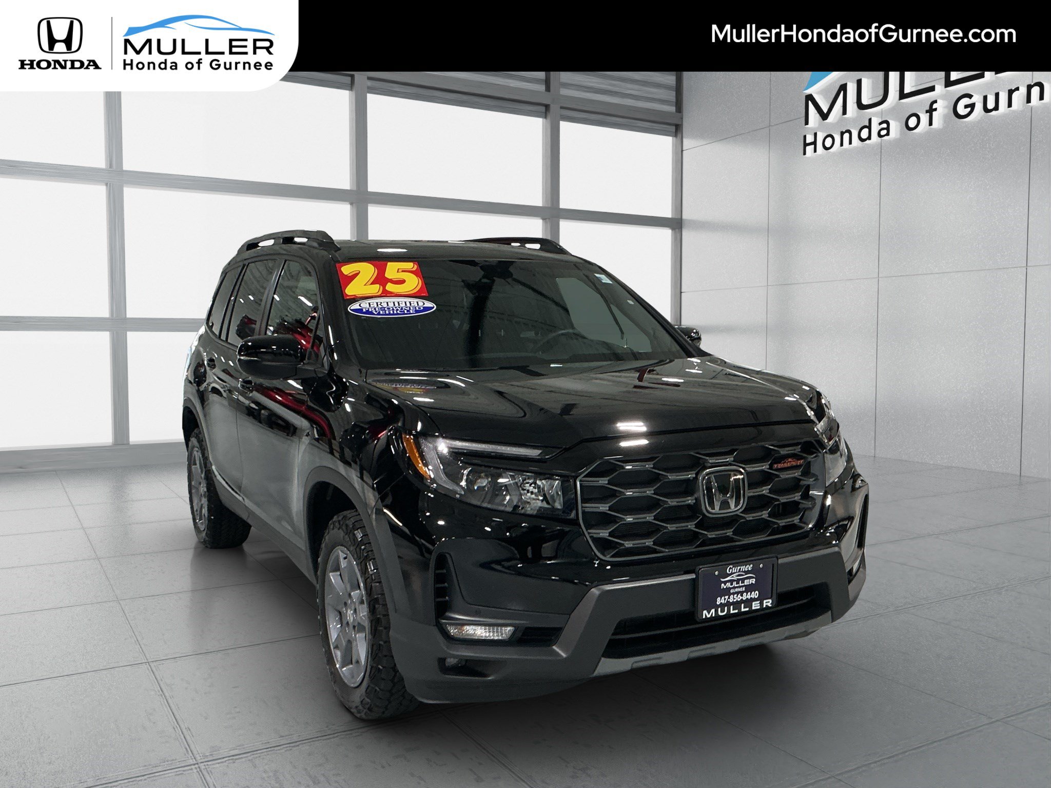 Certified 2025 Honda Passport TrailSport
