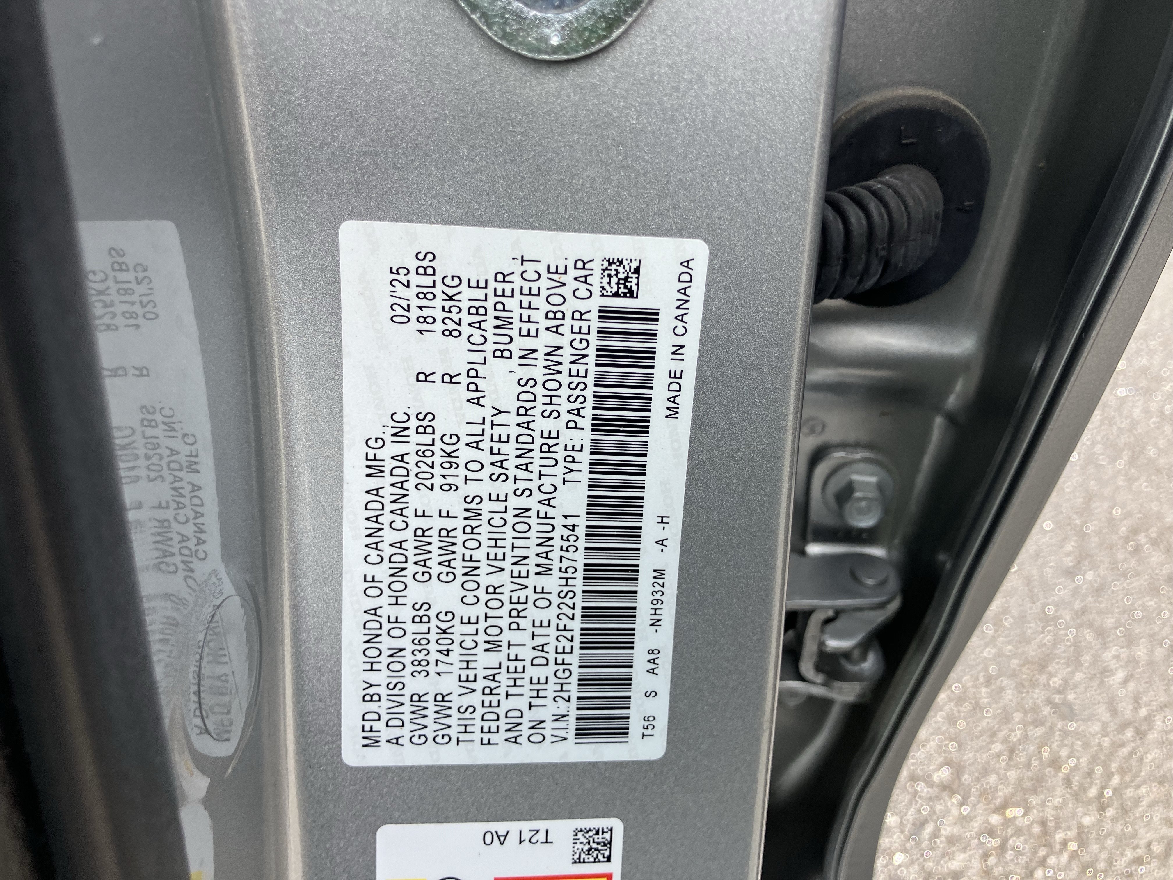 Used 2025 Honda Civic LX image 36