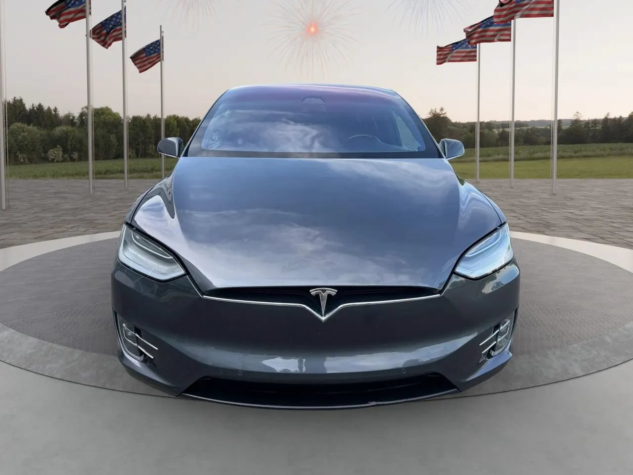 Used 2017 Tesla Model X 75D AWD/4WD image 2